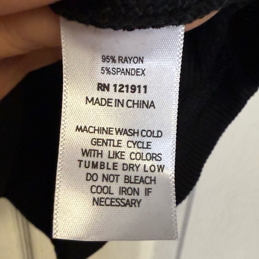 Evereve LNA Luna Rib Tank Tank In Black New With Tags Size Small - Picture 9 of 10